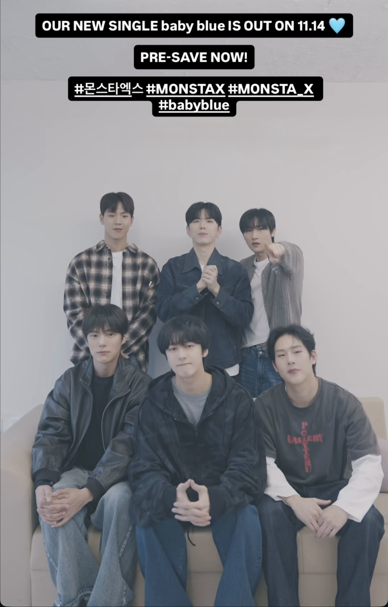 A moment captured by Shownu (MONSTA X)'s fan