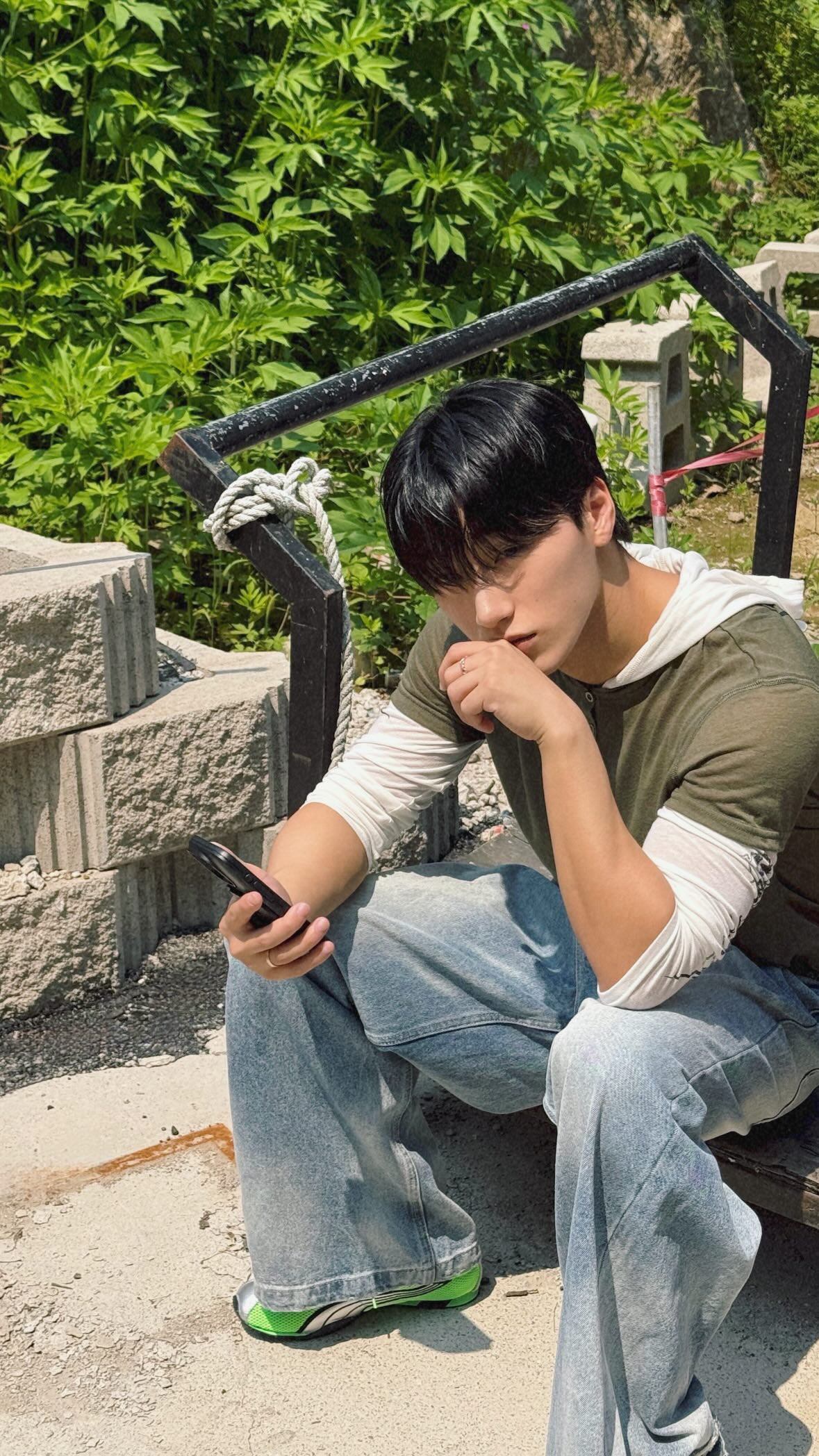 Recent activity shot of San (ATEEZ)