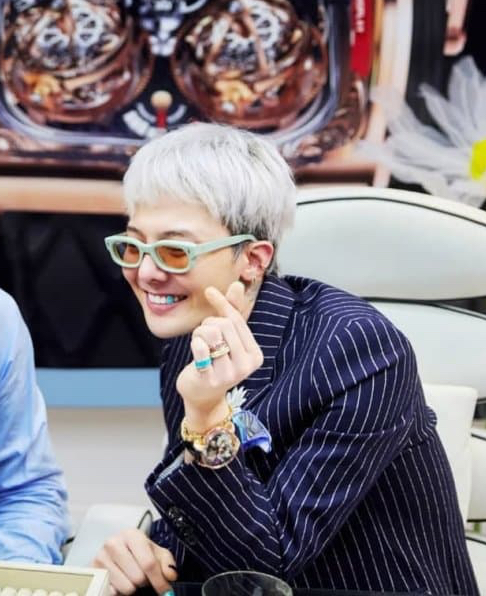 A moment captured by G-DRAGON (BIGBANG)'s fan