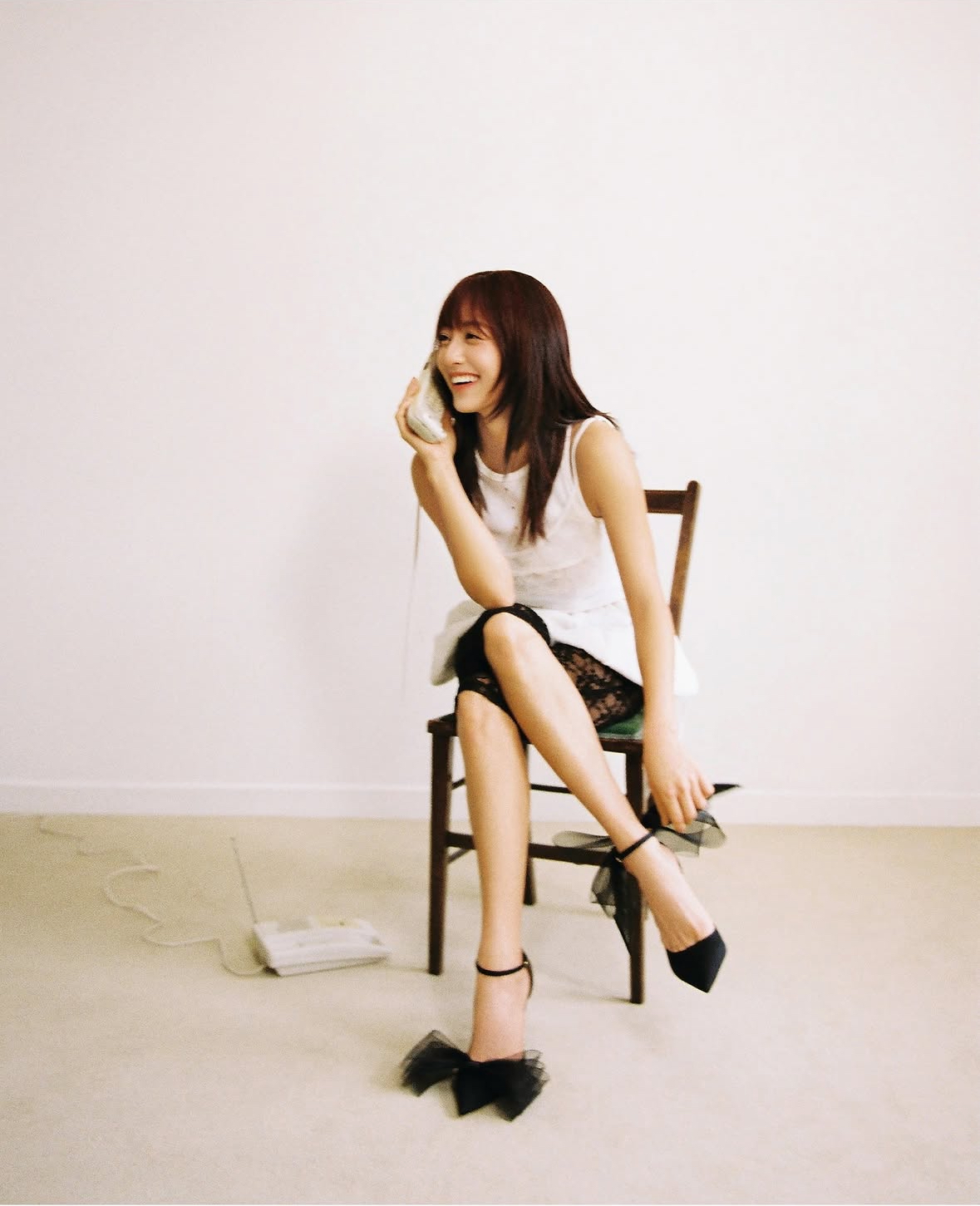 Recent activity shot of Jihyo (TWICE)