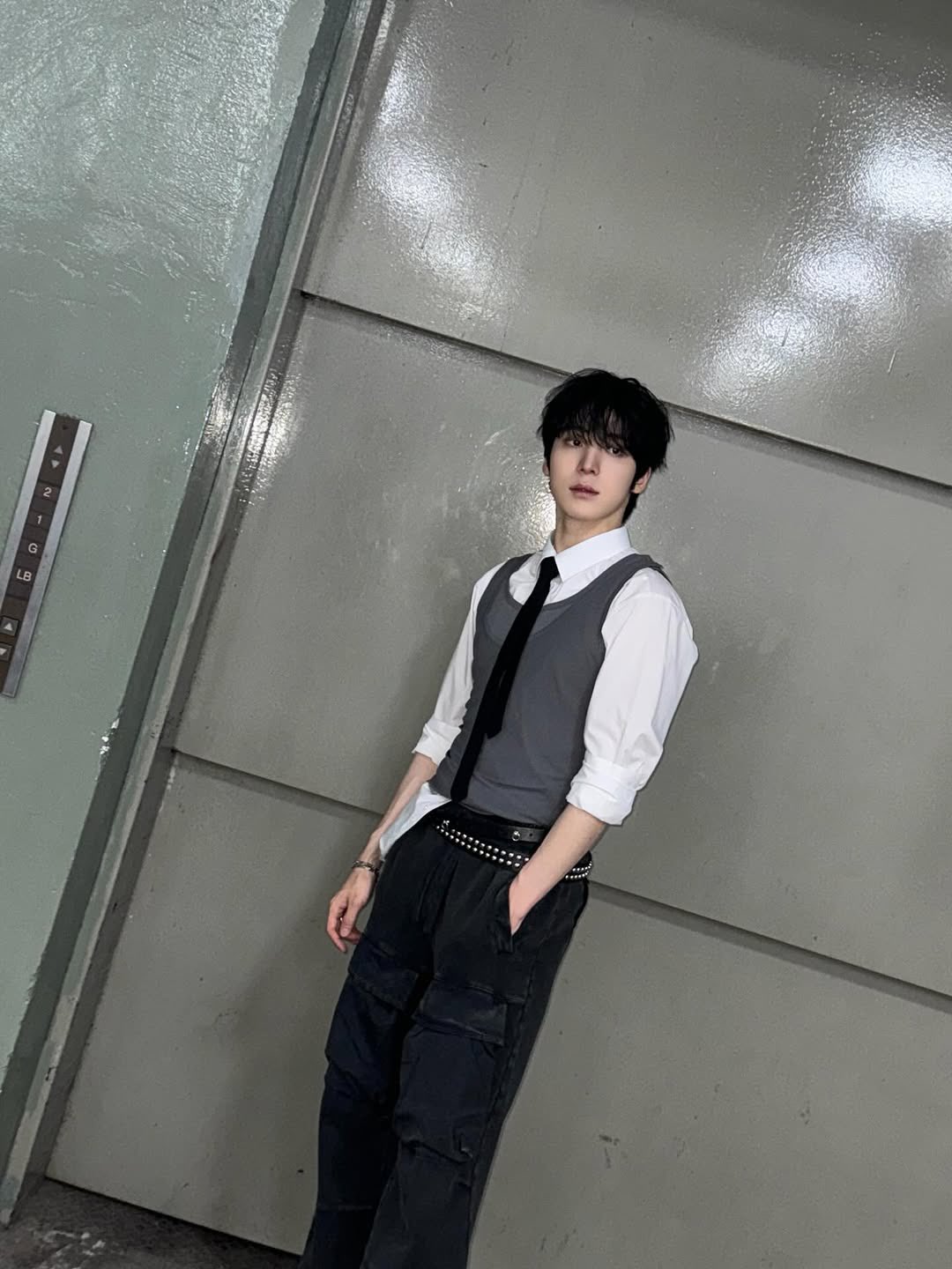 Foto terbaru Yunho (ATEEZ)