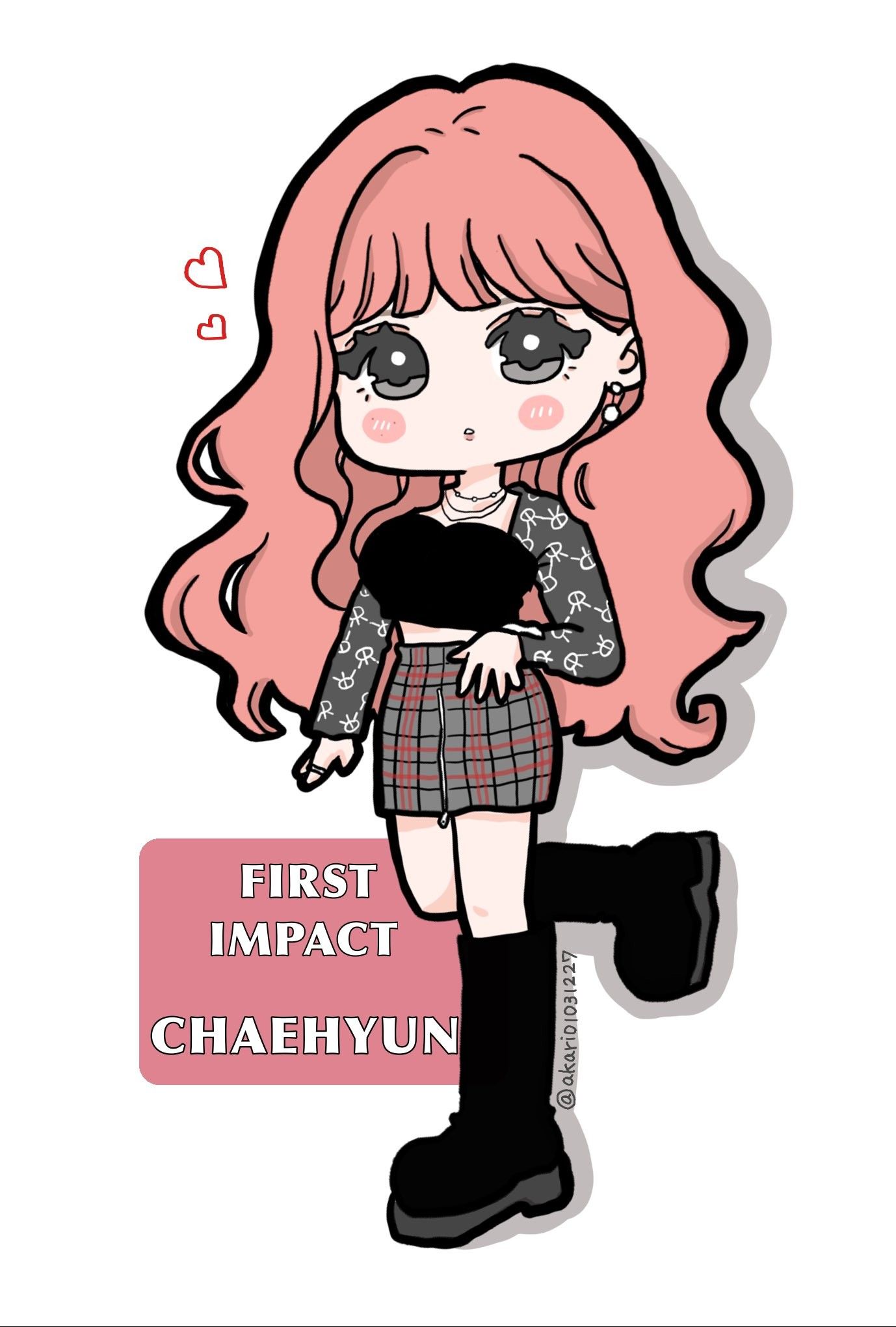 Recent activity shot of Kim Chaehyun (Kep1er)