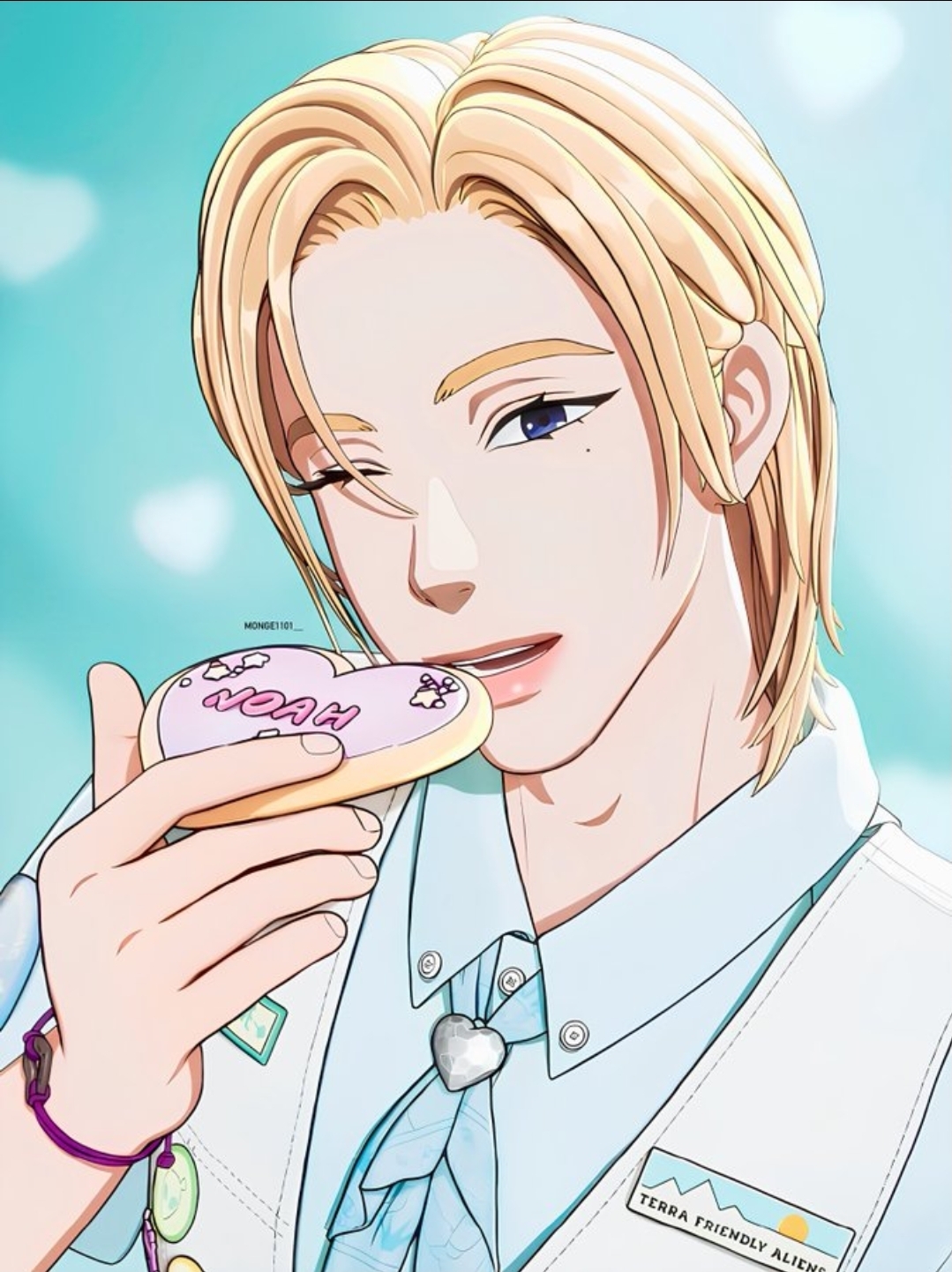 A moment captured by Noah (PLAVE)'s fan