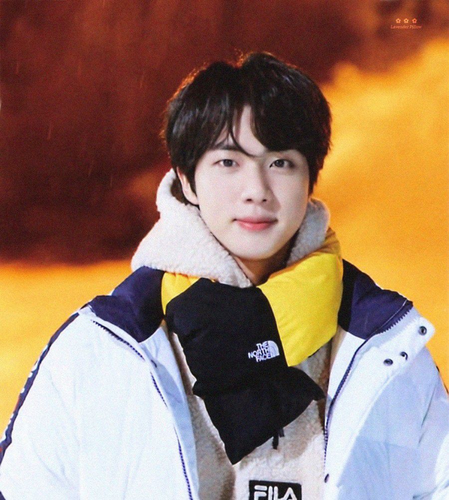 Jin (防弹少年团)粉丝拍下的瞬间