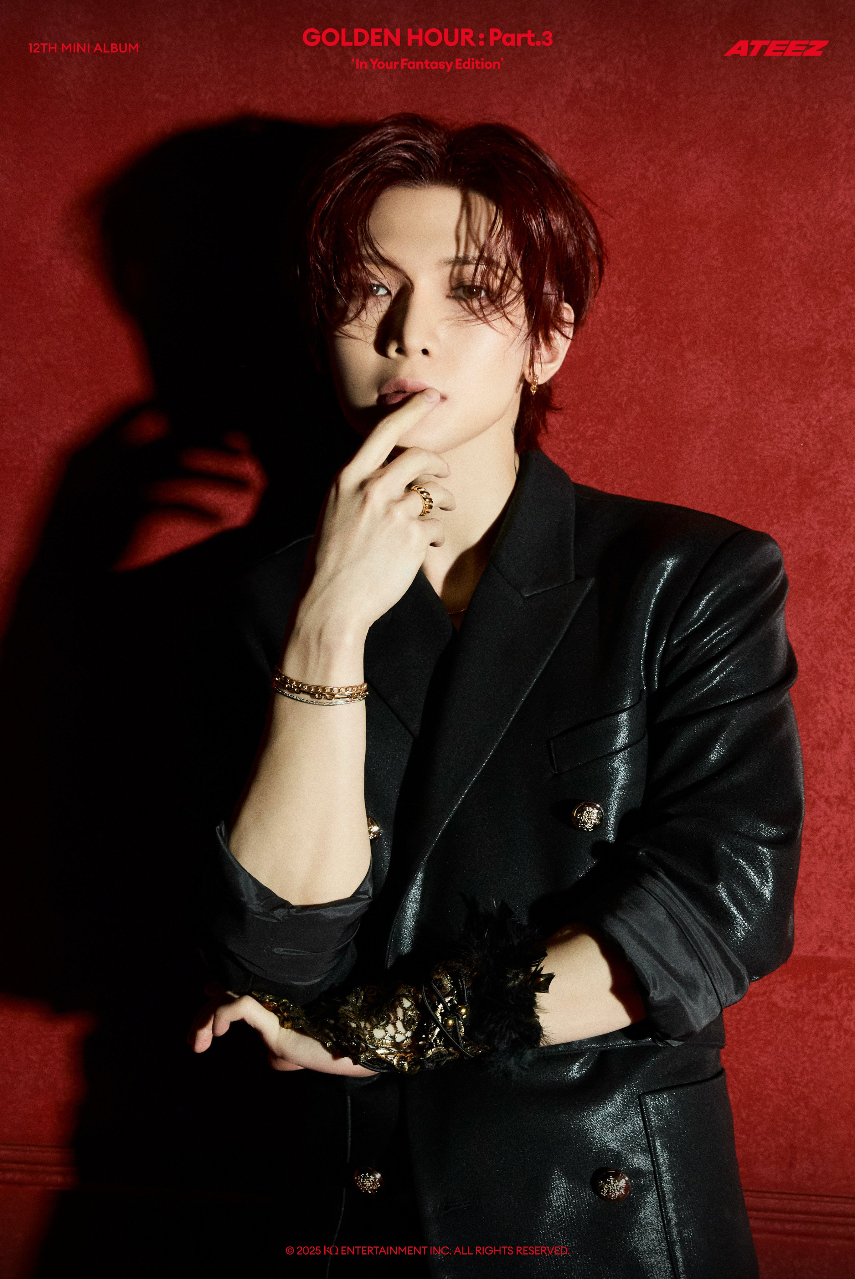 Recent activity shot of Yeosang (ATEEZ)