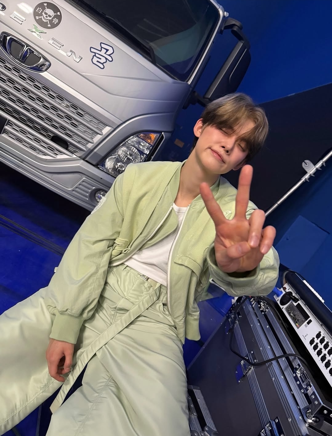 Behind-the-scenes cut of Yeonjun (TOMORROW X TOGETHER)