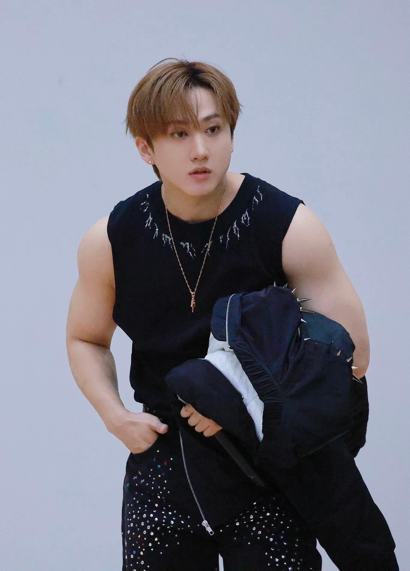 A moment captured by Changbin (Stray Kids)'s fan