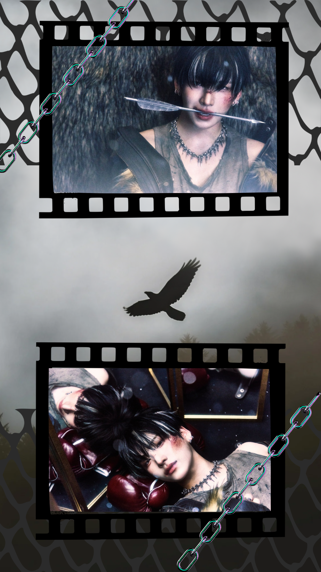 A heartfelt wallpaper shared by Yuma (&TEAM)'s fans