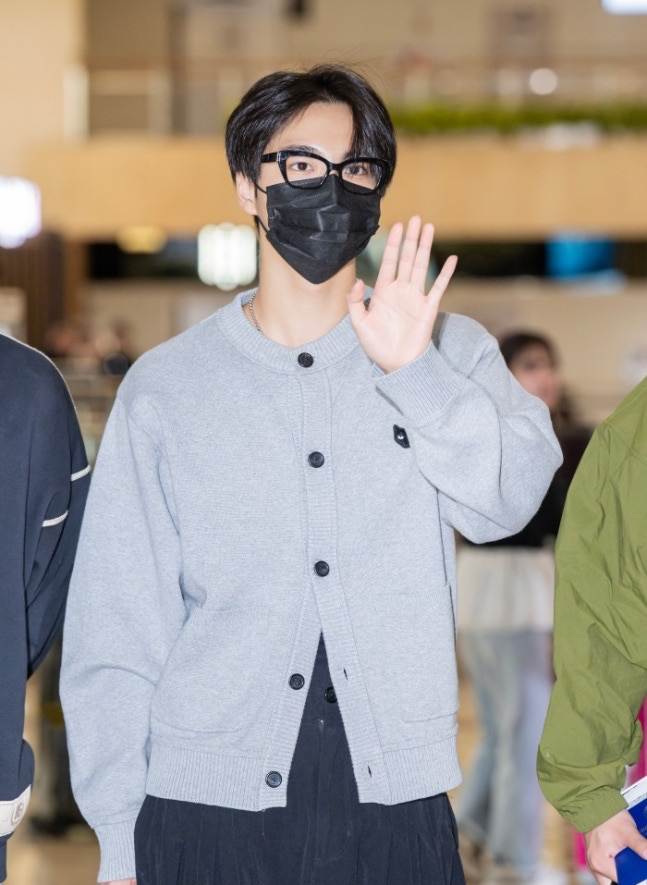 Behind-the-scenes cut of Seonghwa (ATEEZ)