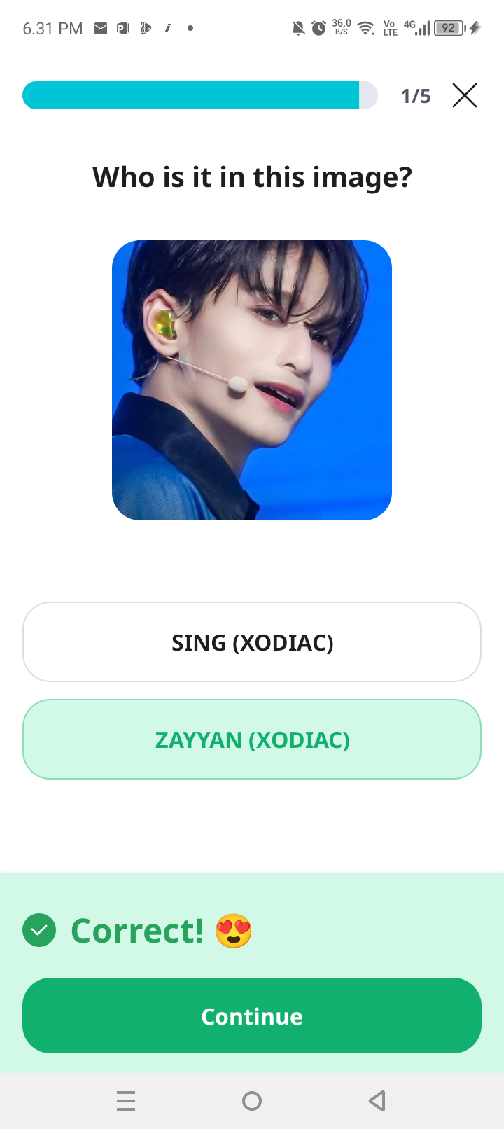Latest photo of Zayyan (XODIAC)