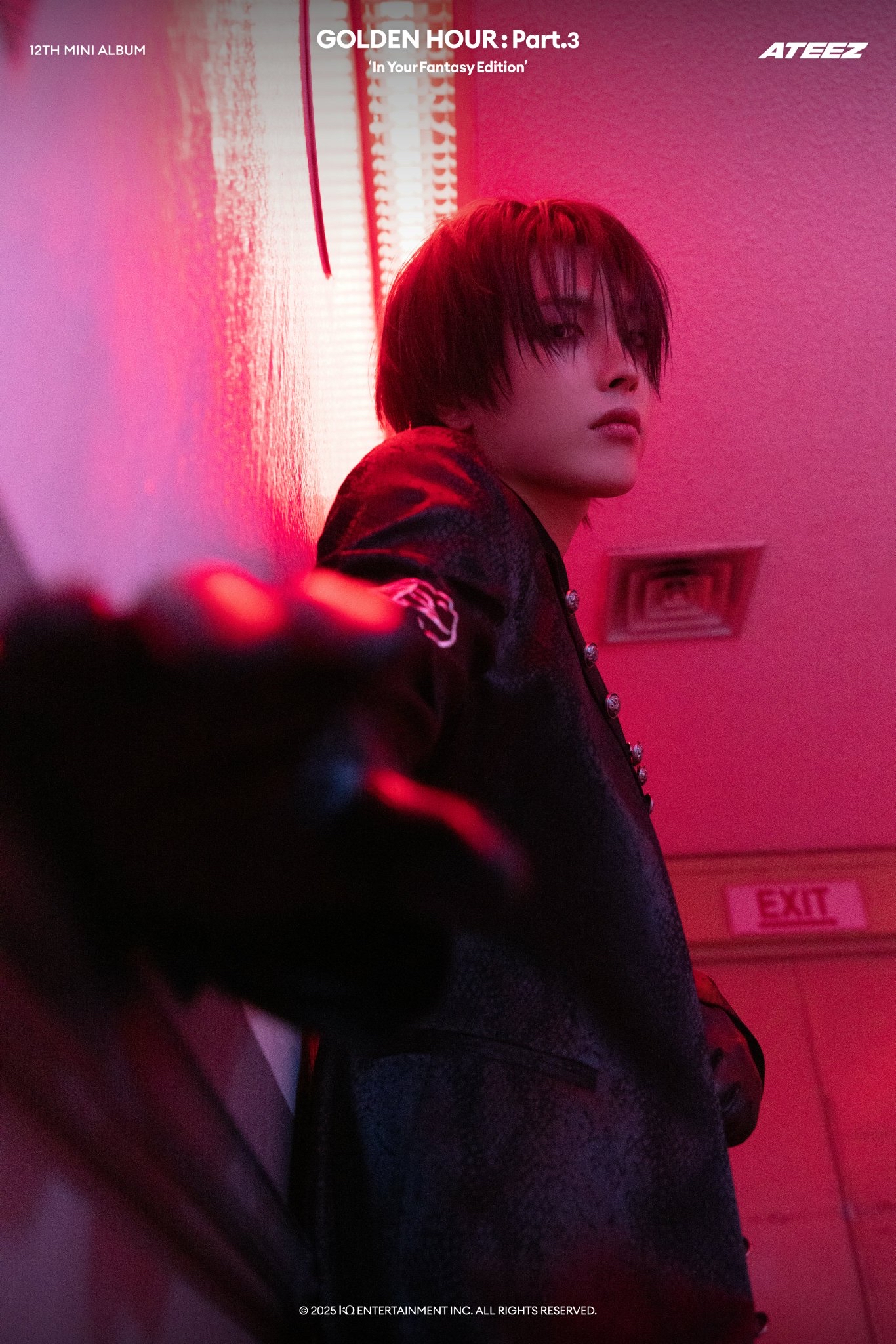 Behind-the-scenes cut of Hongjoong (ATEEZ)
