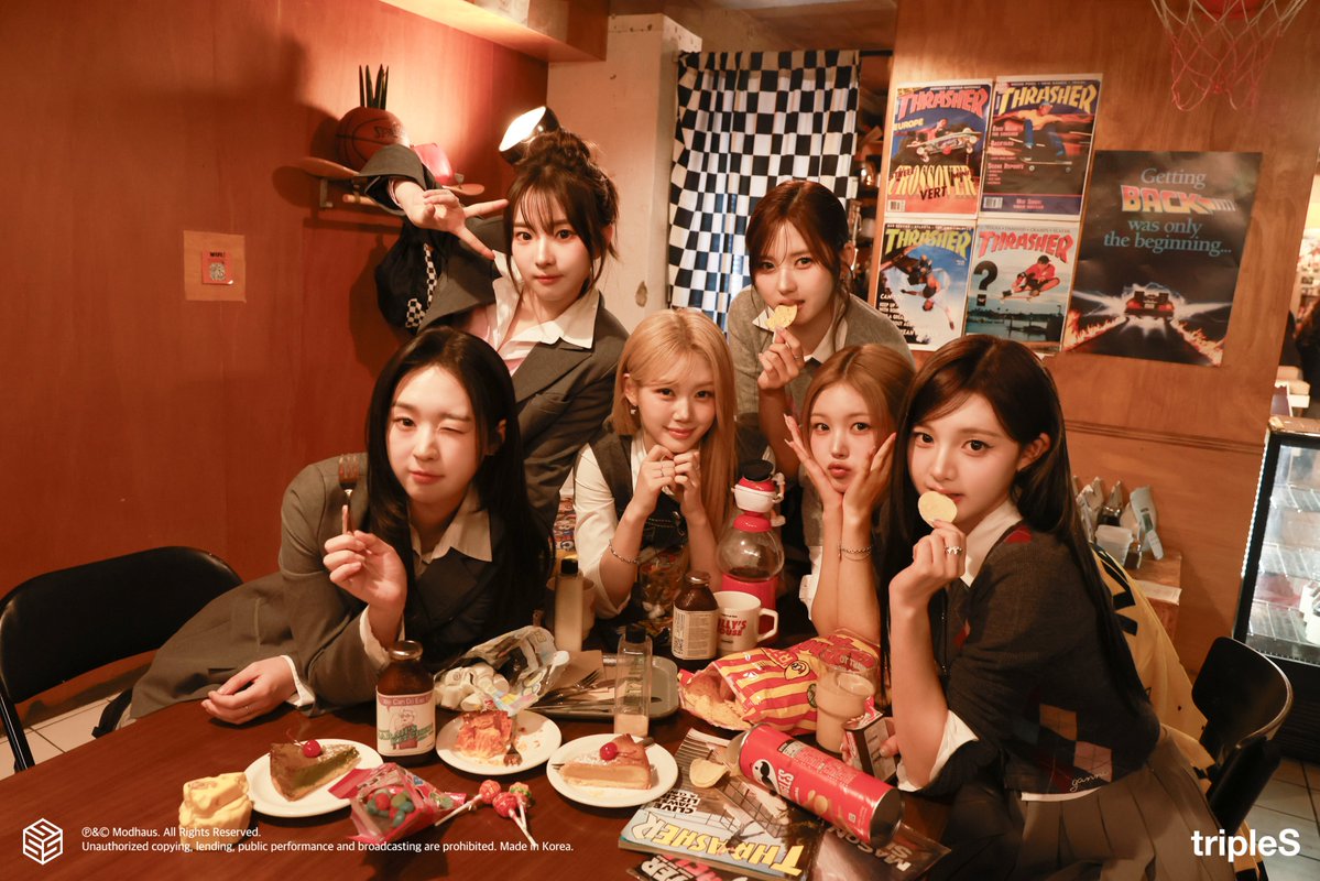 Recent activity shot of tripleS