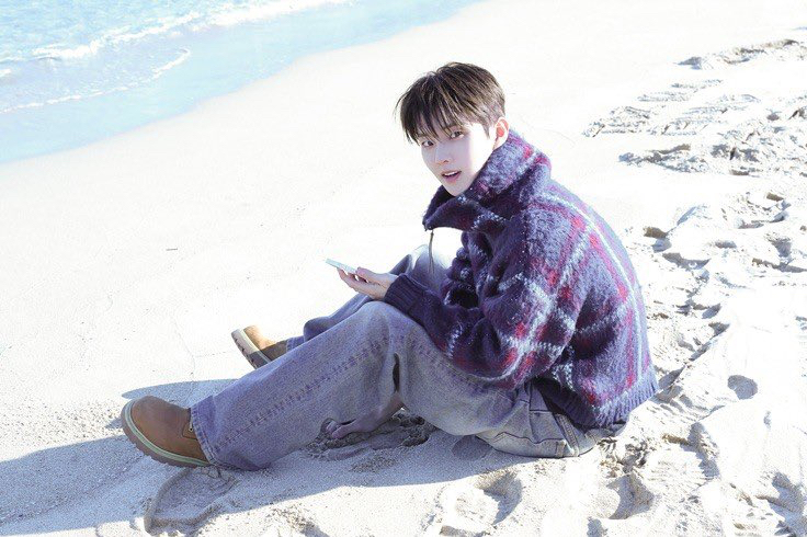 Q (THE BOYZ)粉絲拍下的瞬間