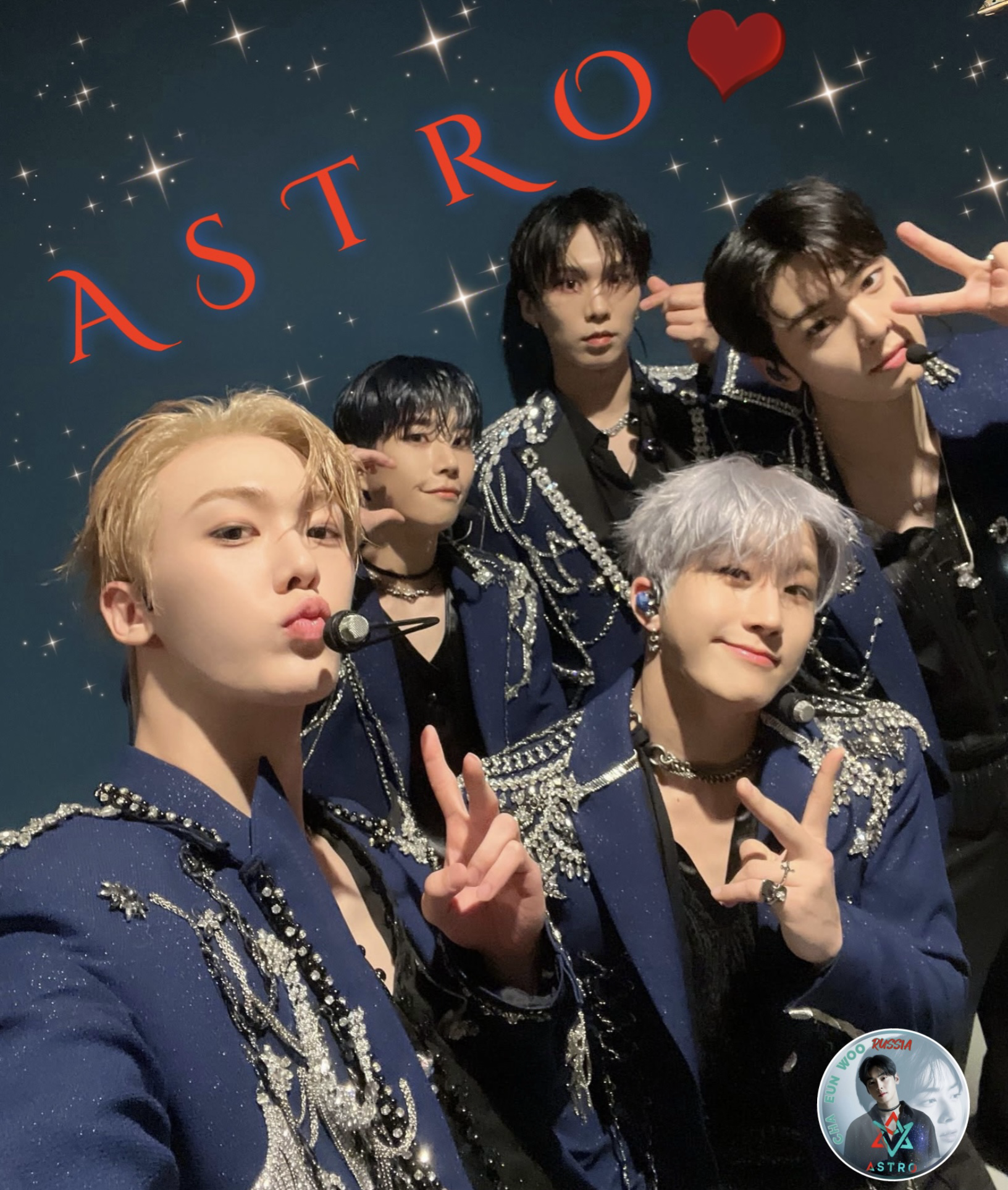 A moment captured by Eunwoo (ASTRO)'s fan