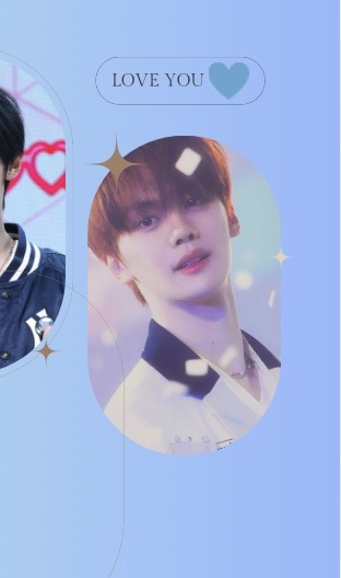 A heartfelt wallpaper shared by Kim Gyuvin (ZEROBASEONE)'s fans