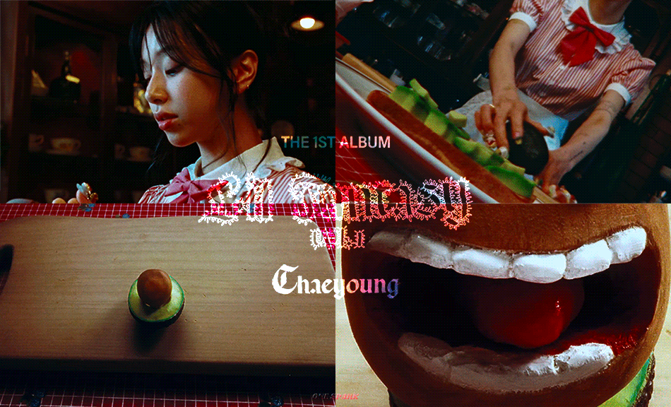 Behind-the-scenes cut of Chaeyoung (TWICE)