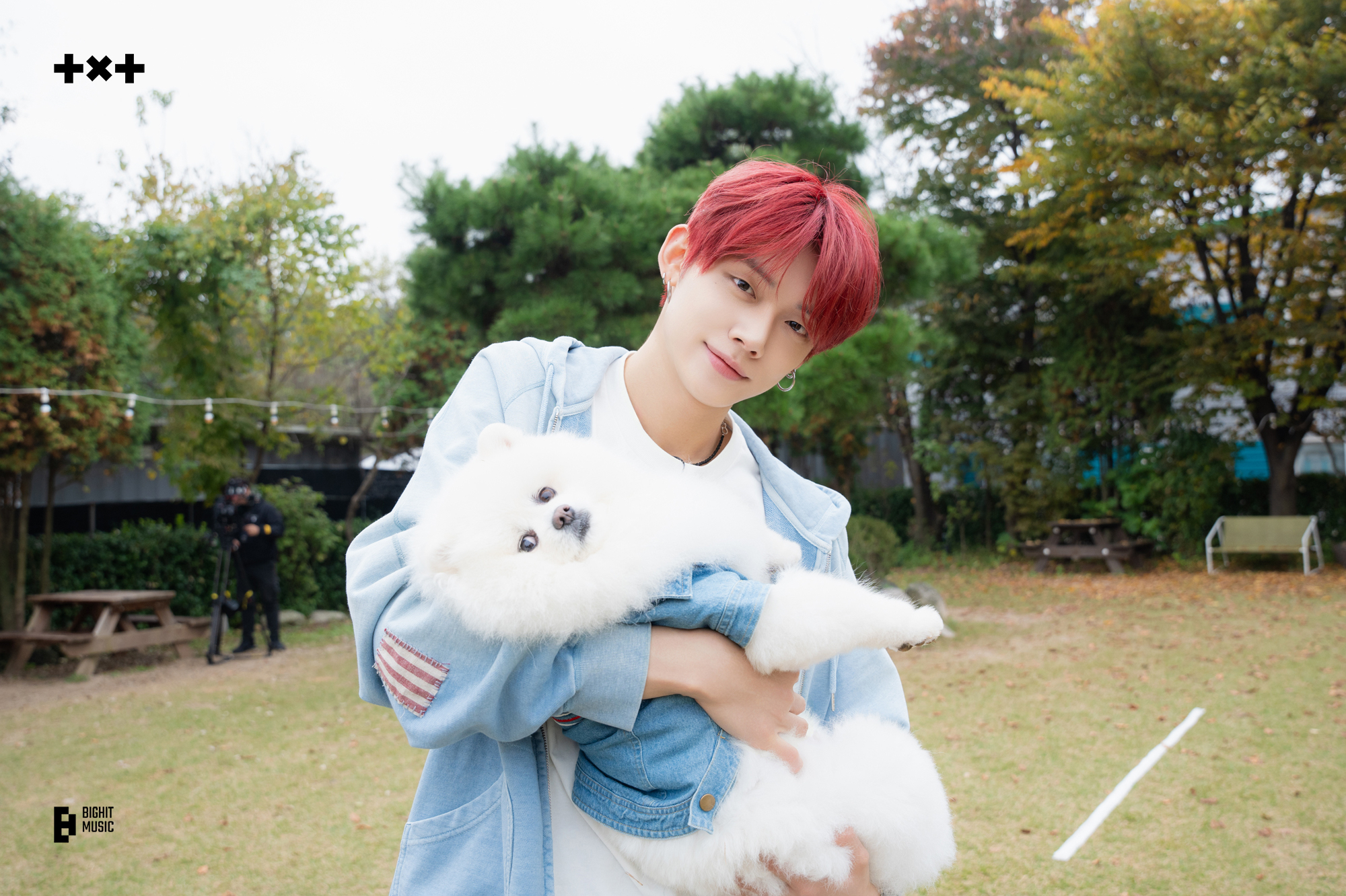 A moment captured by Yeonjun (TOMORROW X TOGETHER)'s fan