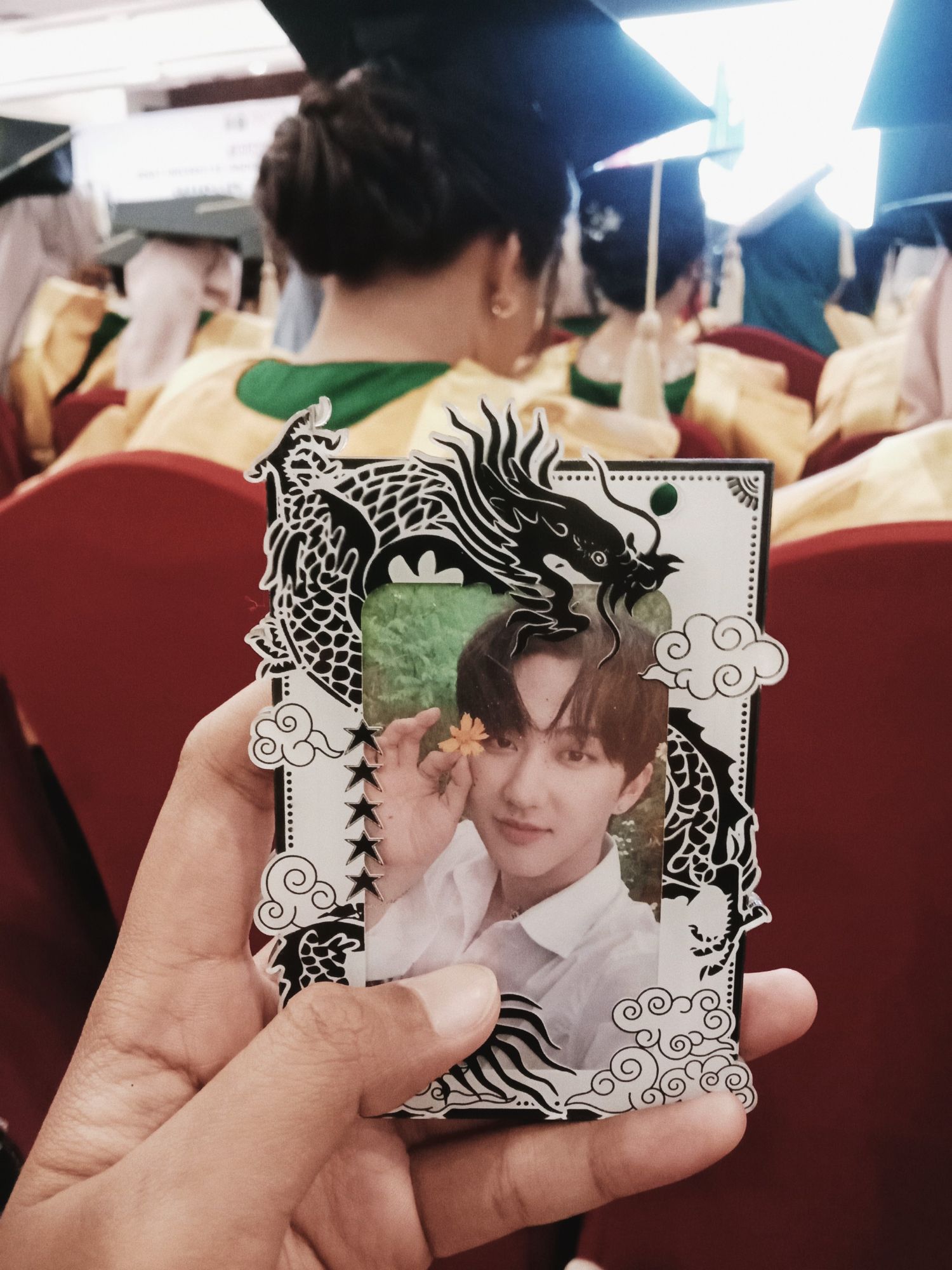 Recent activity shot of Changbin (Stray Kids)