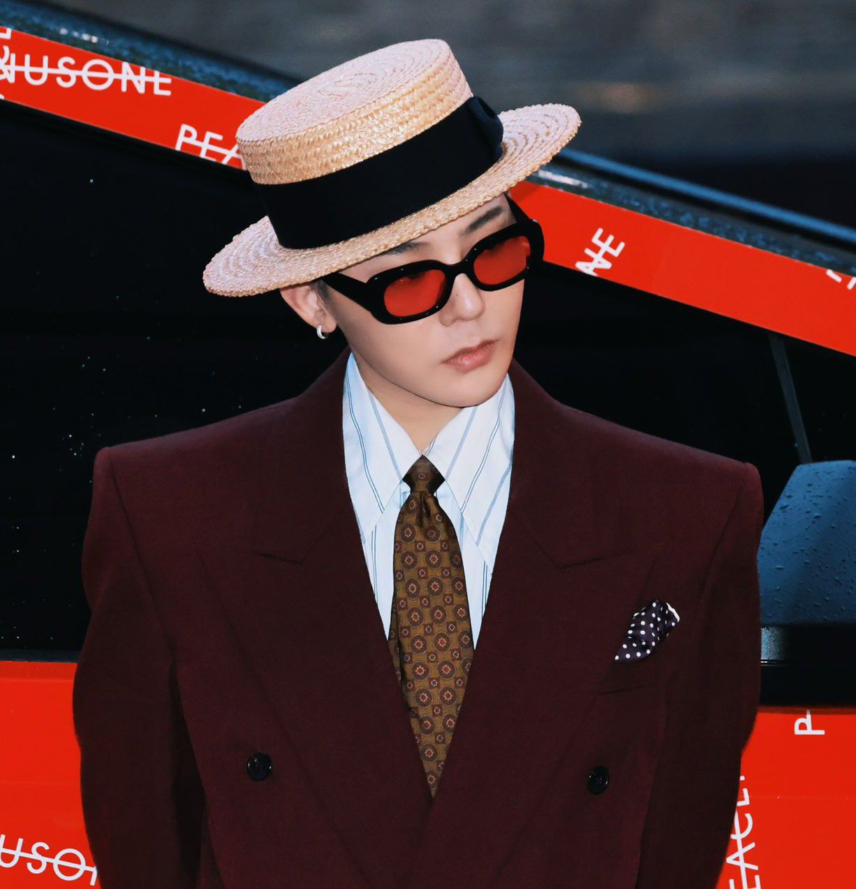 A moment captured by G-DRAGON (BIGBANG)'s fan