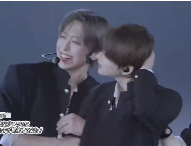 A moment captured by Fuma (&TEAM)'s fan