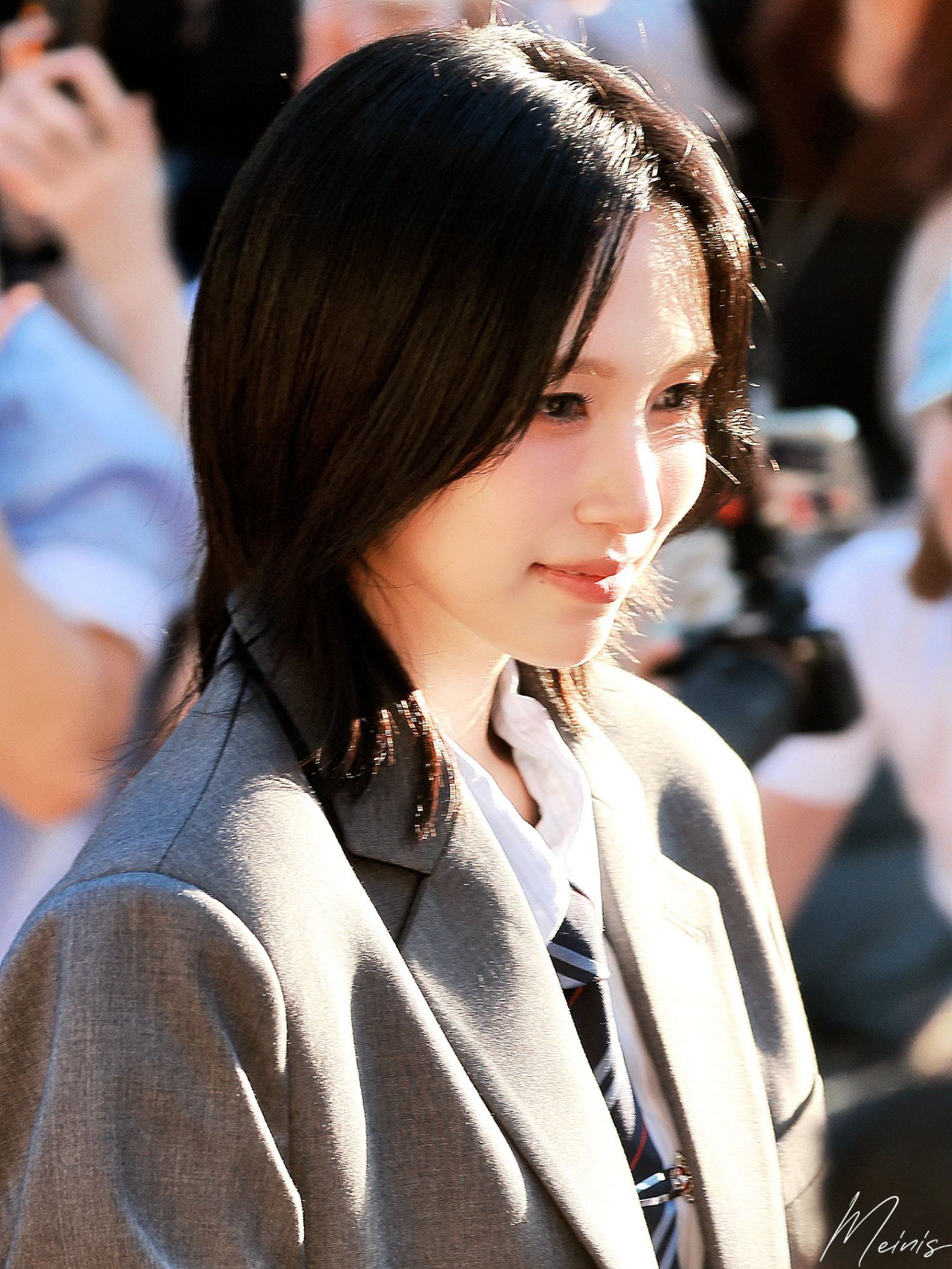 Mina (TWICE)粉絲拍下的瞬間