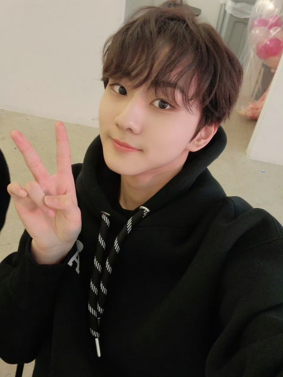 Recent activity shot of Jungwon (ENHYPEN)