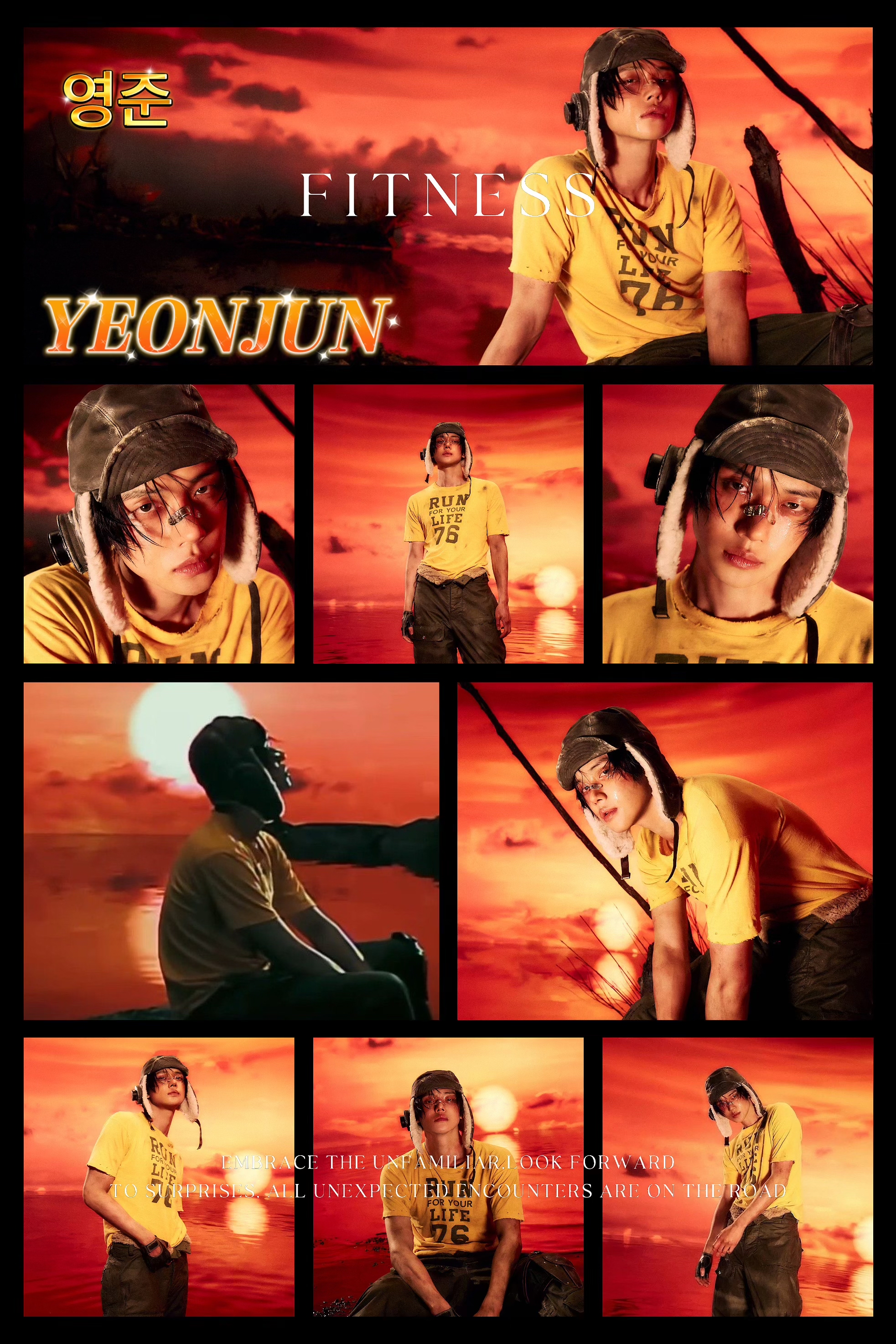 A moment captured by Yeonjun (TOMORROW X TOGETHER)'s fan