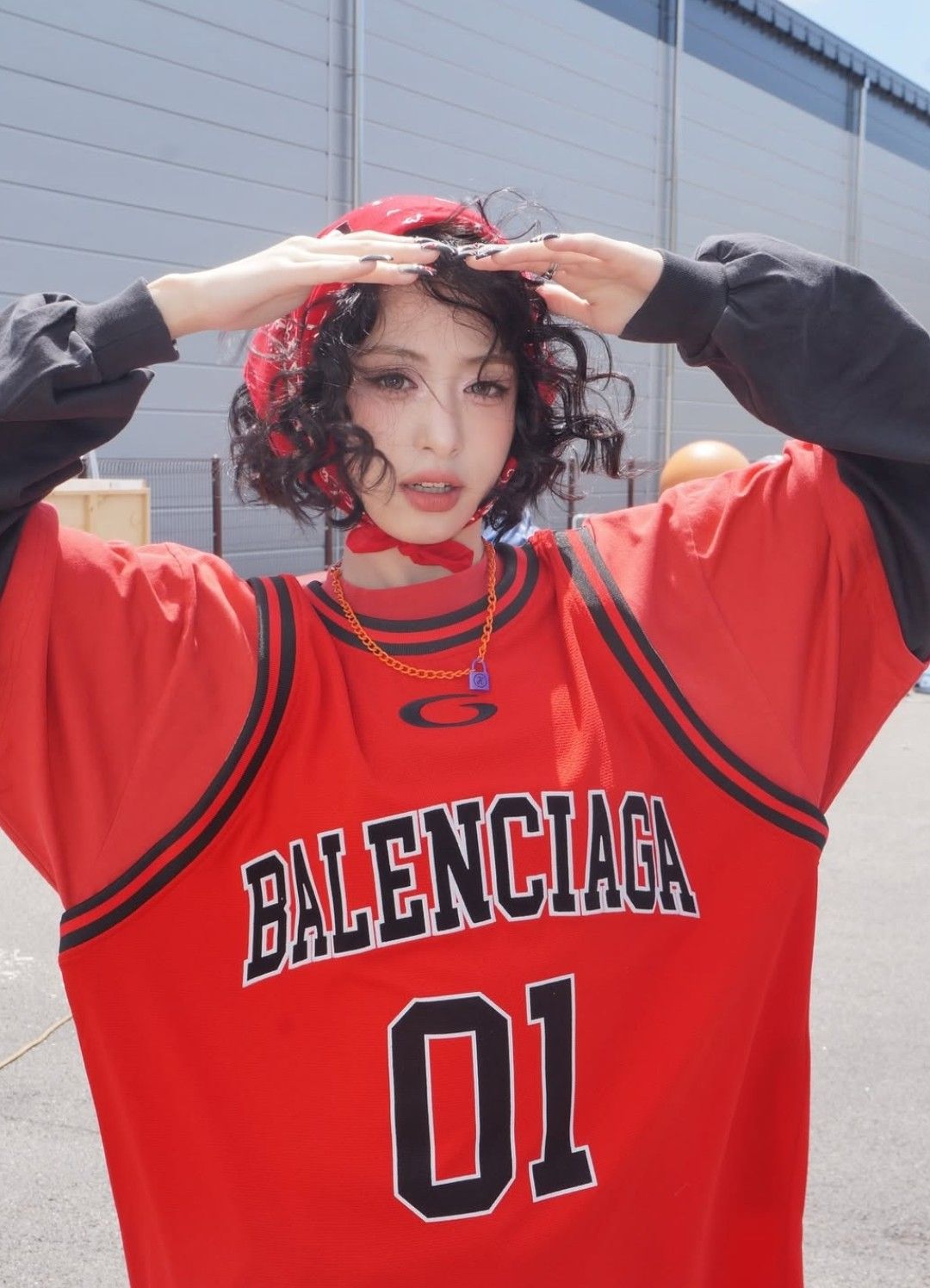 Behind-the-scenes cut of Ahyeon (BABYMONSTER)