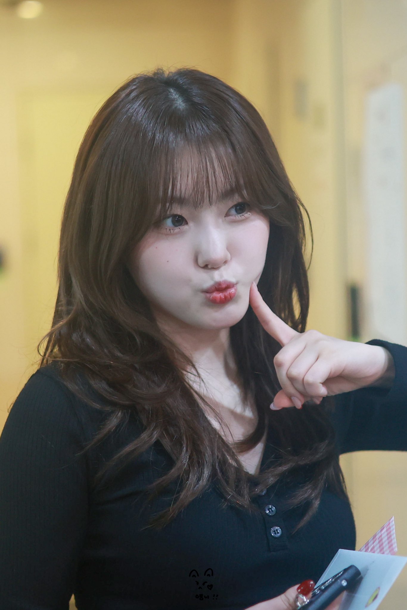 A moment captured by Kim Chaehyun (Kep1er)'s fan