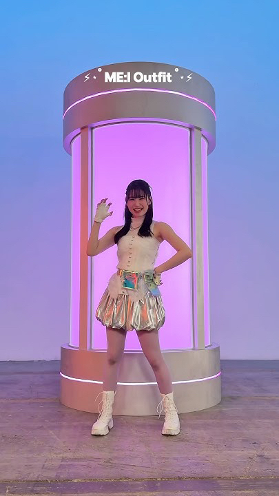 Recent activity shot of Kasahara Momona (ME:I)