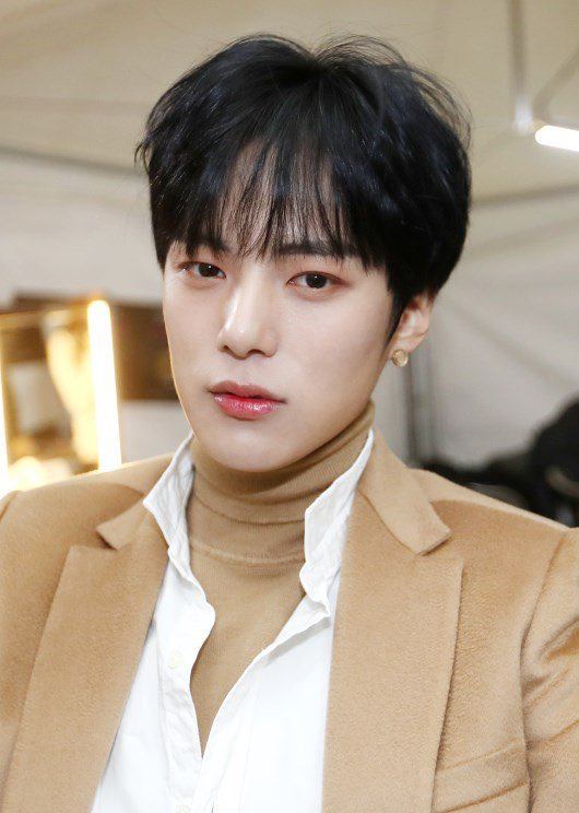 Recent activity shot of Minhyuk (MONSTA X)