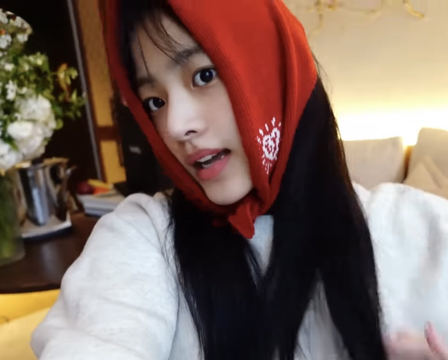 敏智 (NewJeans)粉絲拍下的瞬間