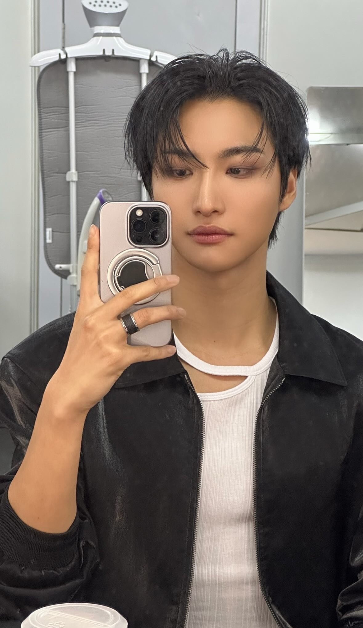 Recent activity shot of Seonghwa (ATEEZ)