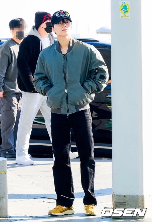 Behind-the-scenes cut of San (ATEEZ)