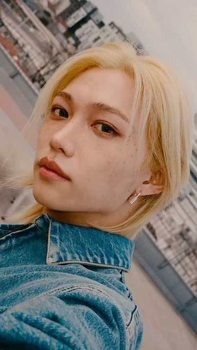 A moment captured by Felix (Stray Kids)'s fan