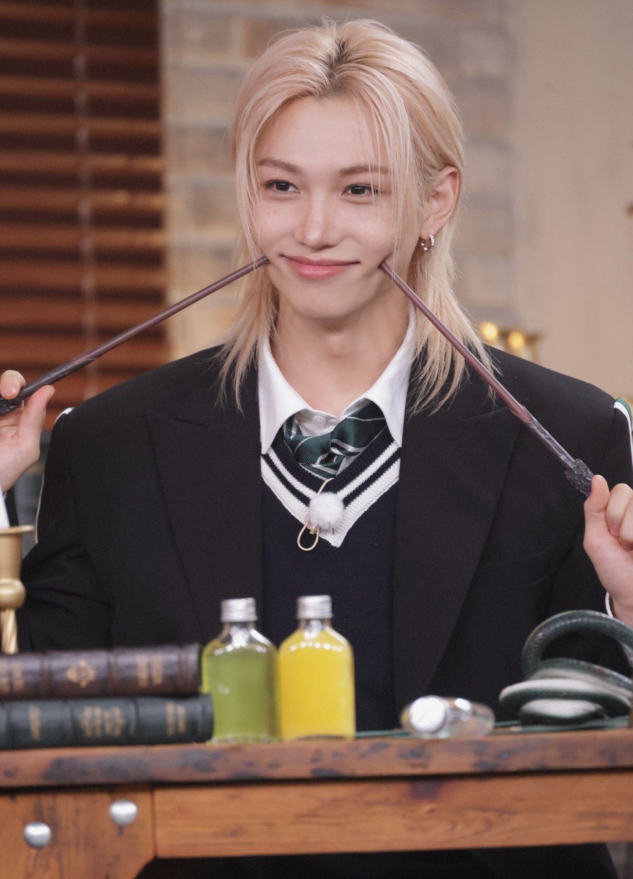 フィリックス (Stray Kids)の舞台裏ショット