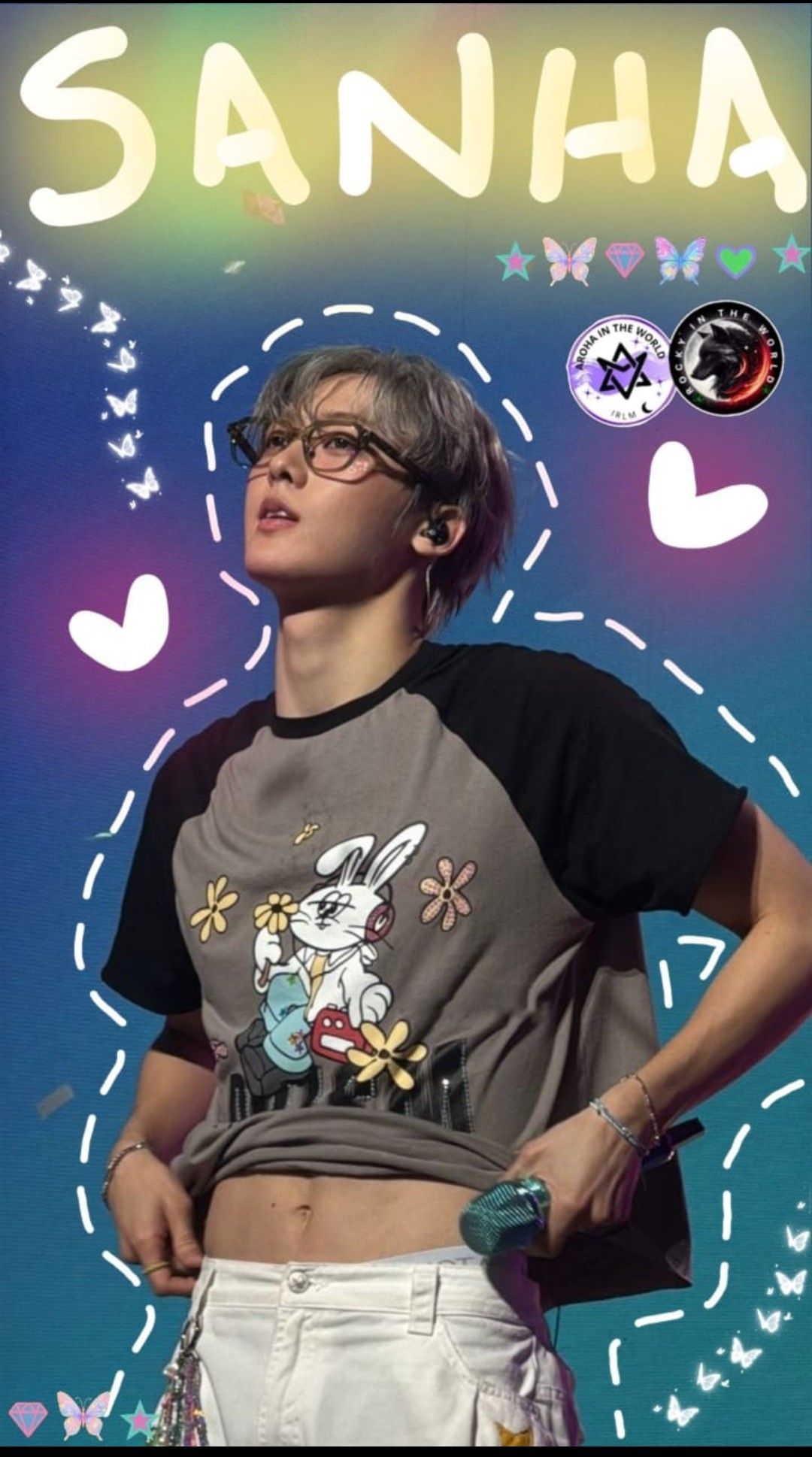 A moment captured by Sanha (ASTRO)'s fan