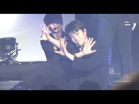 A moment captured by Moonbin (ASTRO)'s fan