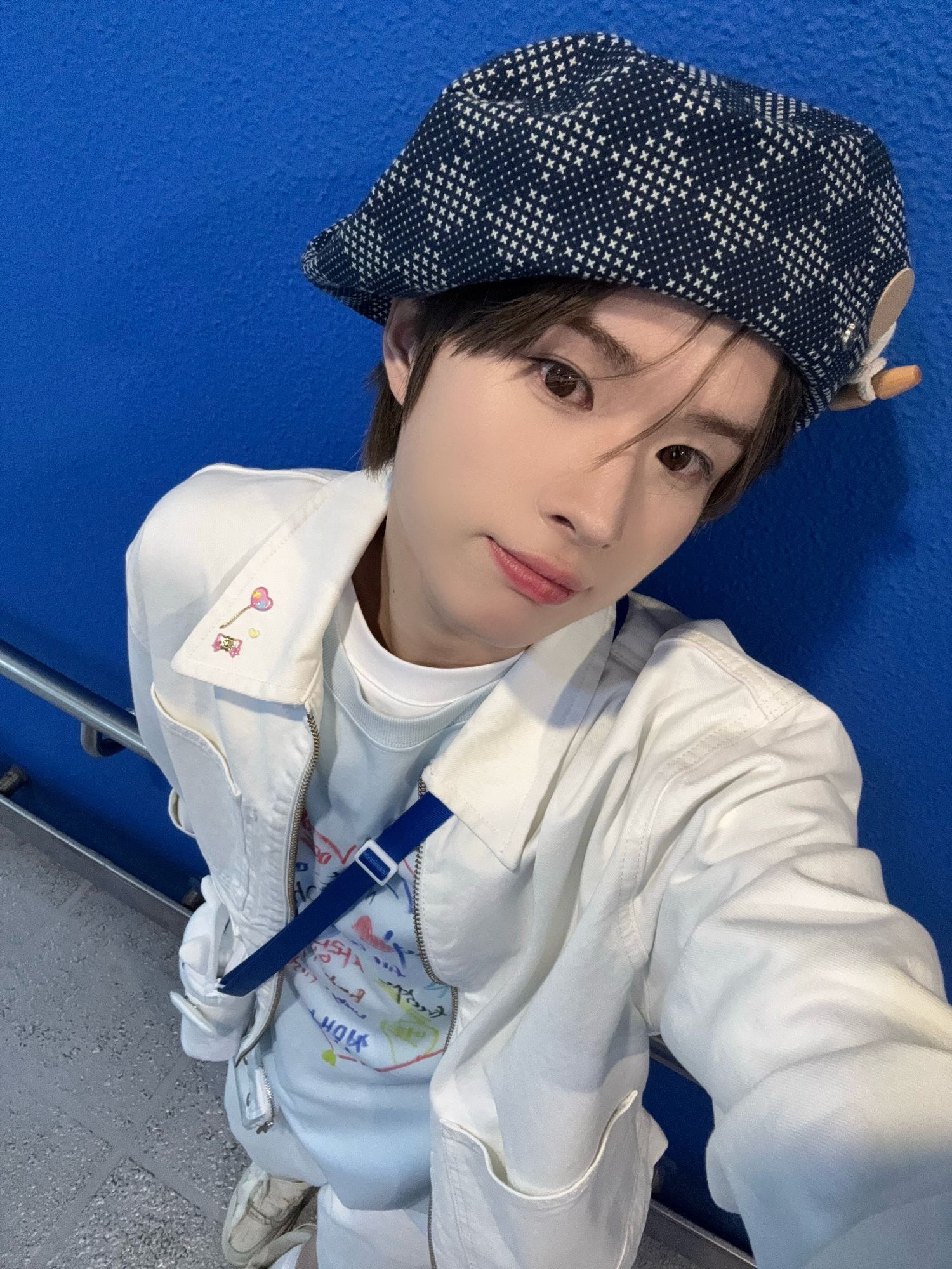 Recent activity shot of Kyungmin (TWS)