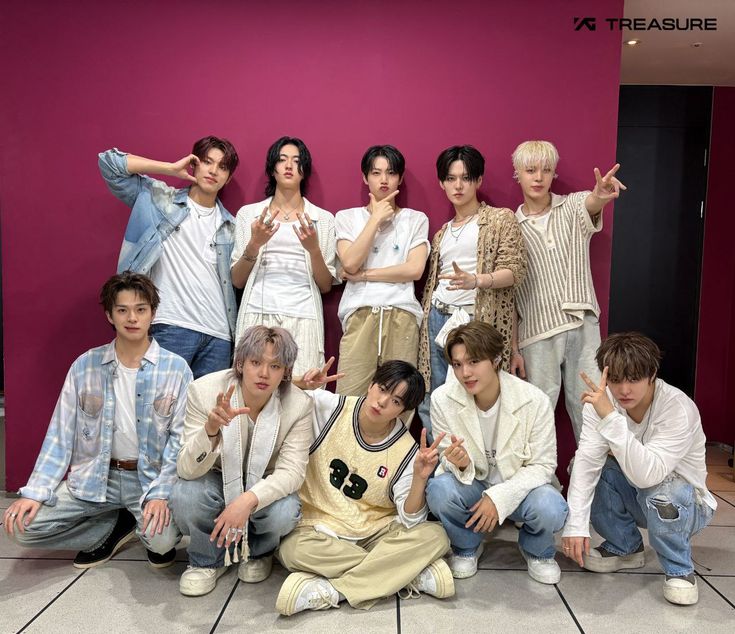 TREASURE的幕後花絮