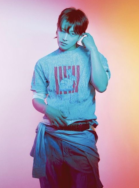 Behind-the-scenes cut of Hongjoong (ATEEZ)