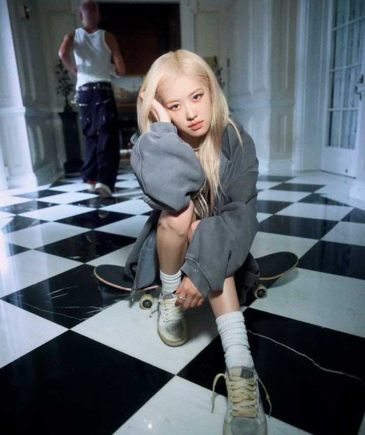 A moment captured by ROSÉ (BLACKPINK)'s fan
