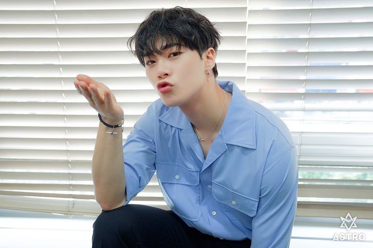 Recent activity shot of Moonbin (ASTRO)