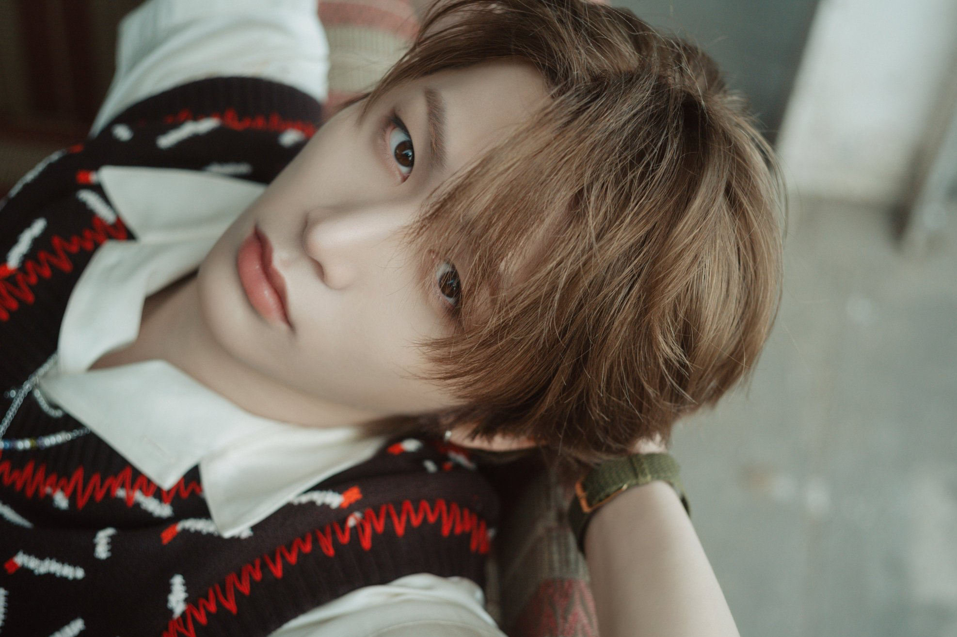 Recent activity shot of Taesan (BOYNEXTDOOR)