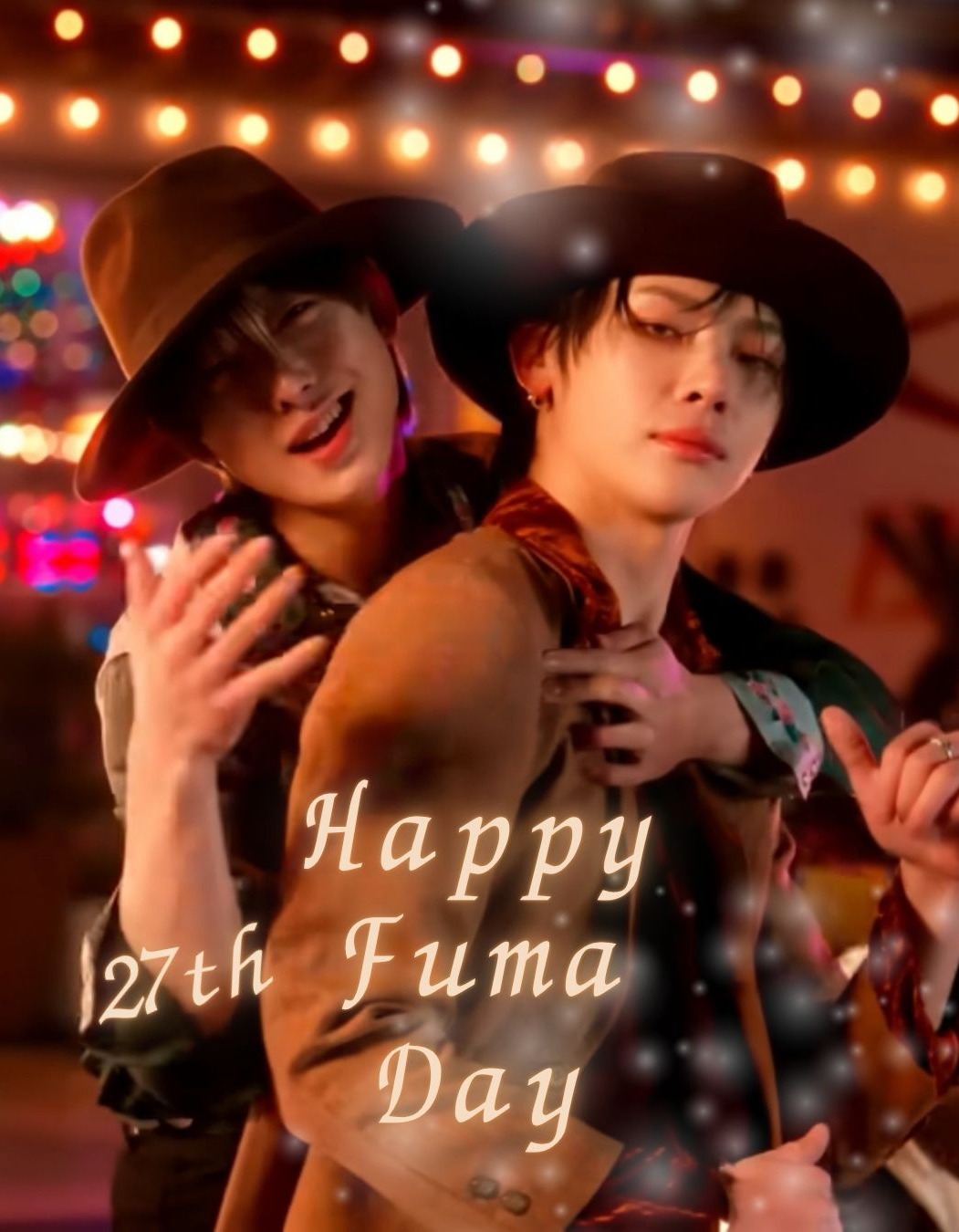 Fuma (&TEAM)粉丝拍下的瞬间