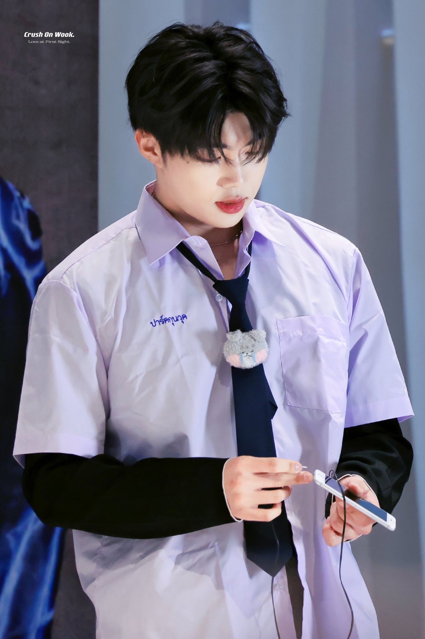 A moment captured by Park Gunwook (ZEROBASEONE)'s fan