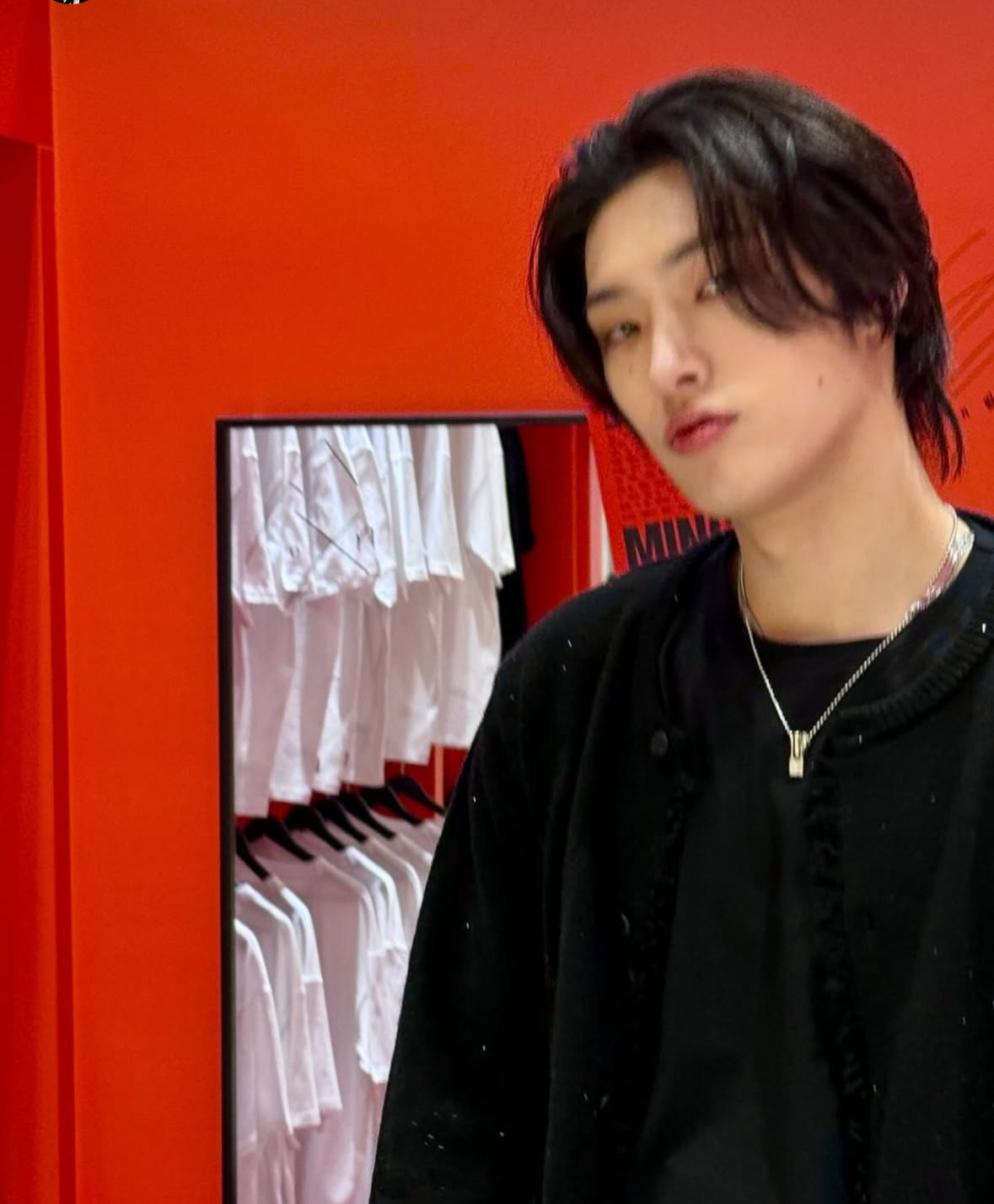 Momen yang diabadikan oleh penggemar Mingi (ATEEZ)