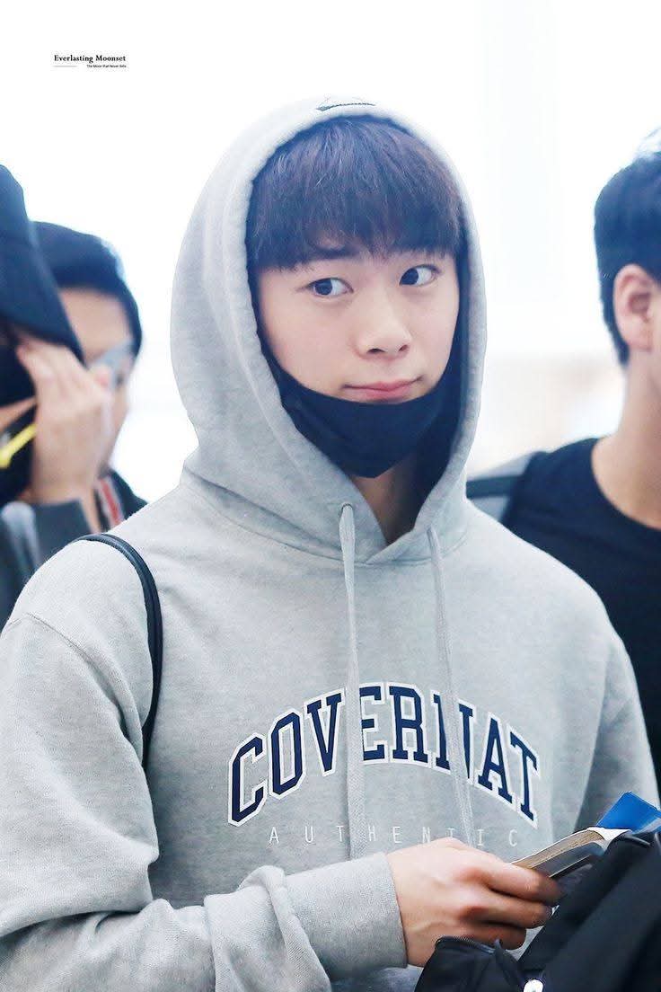 Recent activity shot of Moonbin (ASTRO)