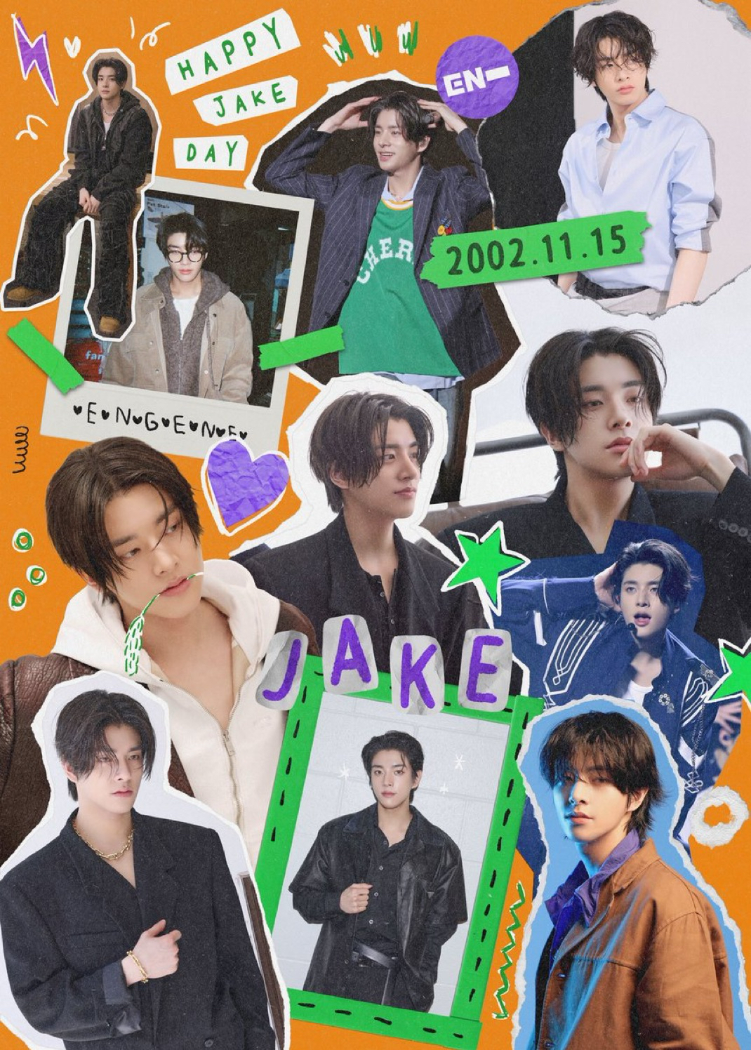 Jake (ENHYPEN)的幕后花絮