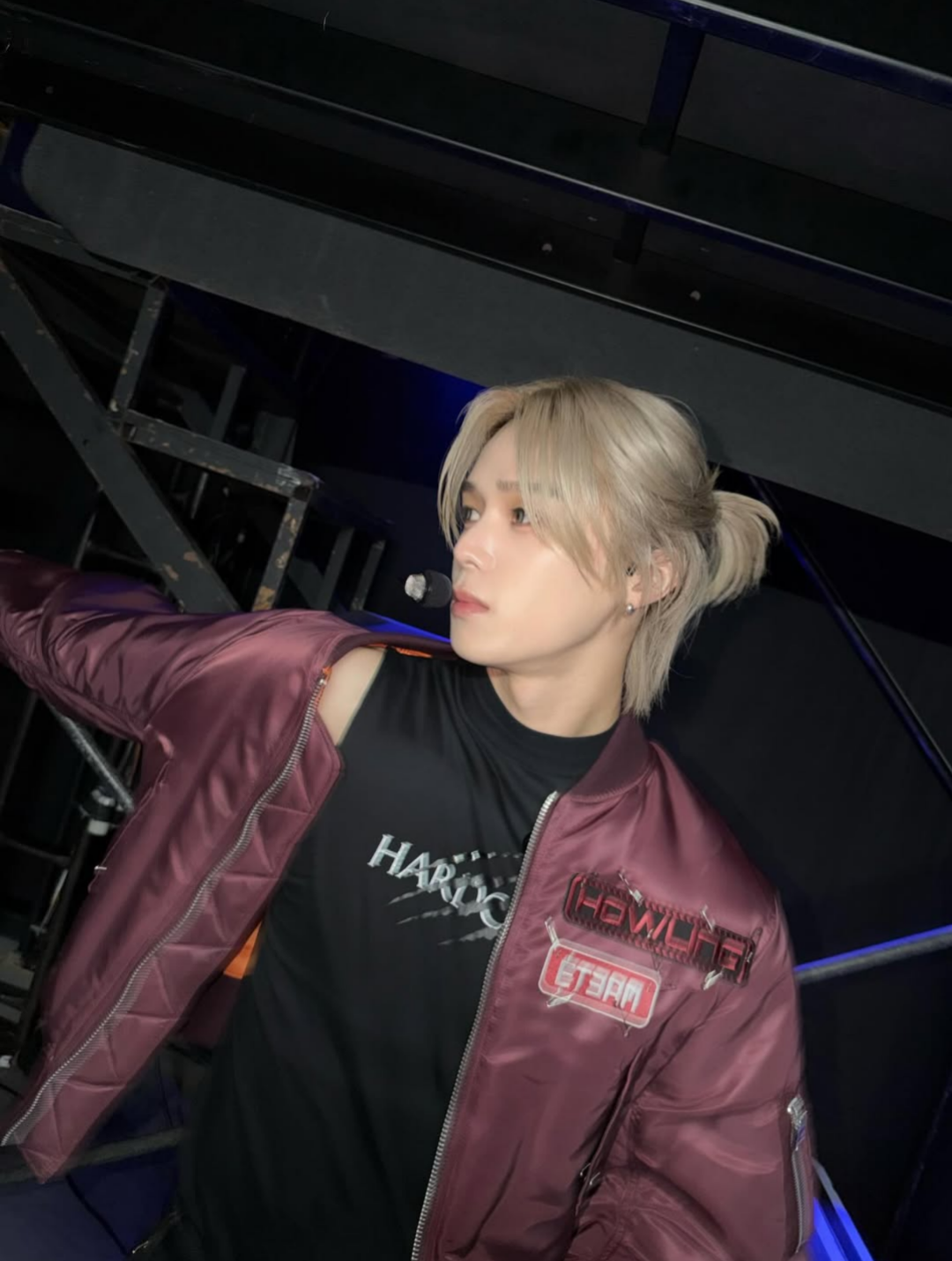 ケイ (&TEAM)の舞台裏ショット